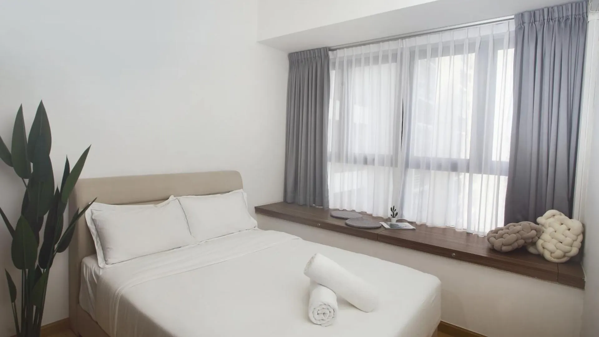 Cozy Beach Escape: 2Br Muji Gem Johor Bahru Apartment
